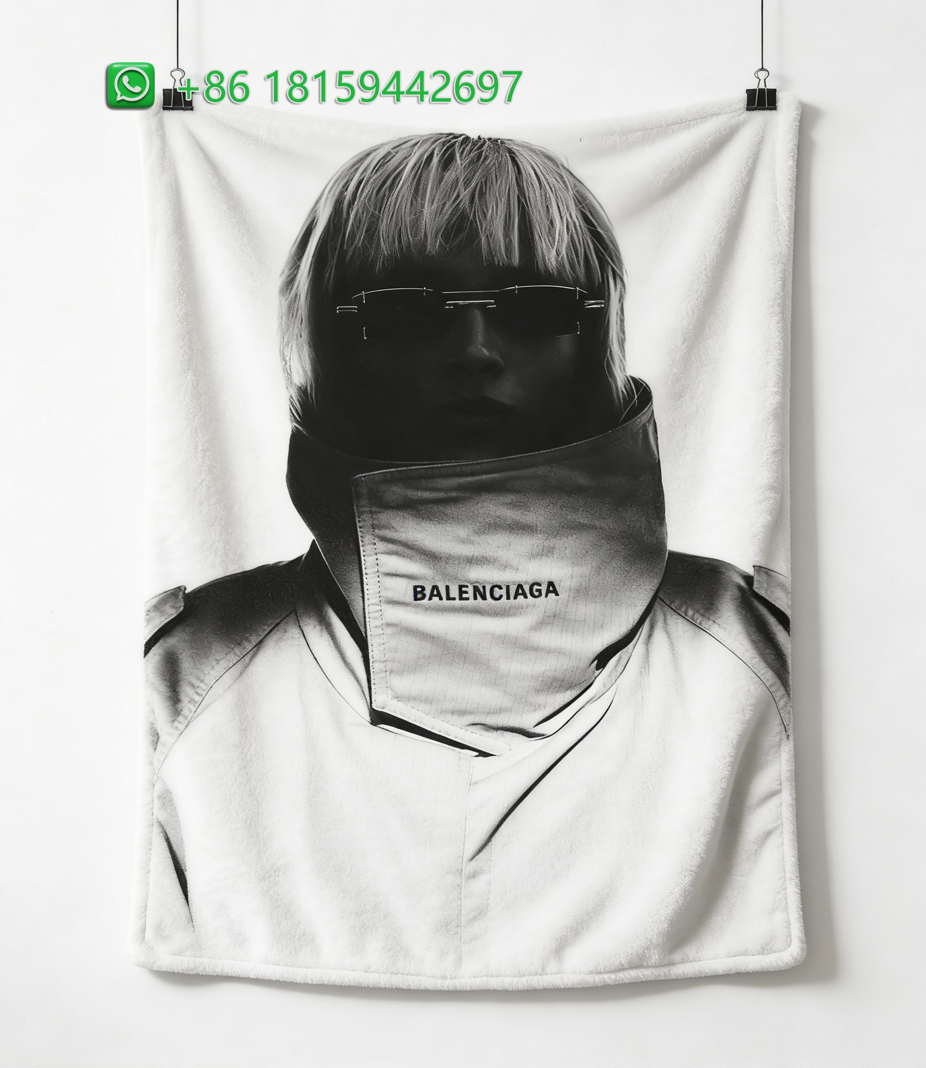 Balenciaga Throw Blankets